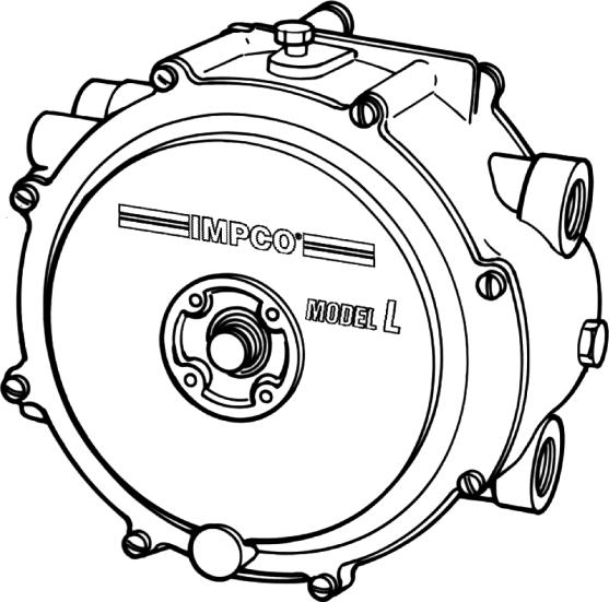 Aluminum 242.4 KW IMPCO Model L Converter Fuel System Parts
