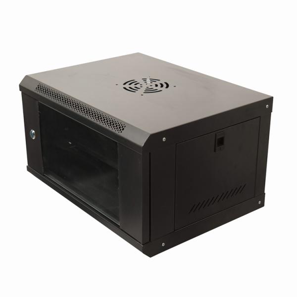 Stock 19 inch 6U Wall Hanging Server Cabinet with 60 kg Static Loading and Competitive