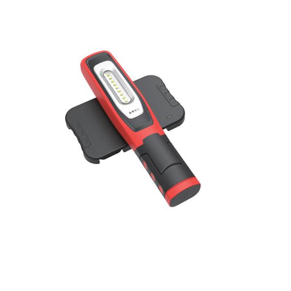 Rechargeable Handheld Flashlight Holder CRI Ra 80 Lifespan hours 30000 Magnetic Base