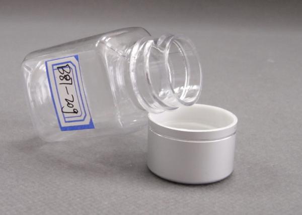 Health Product Bottle Square 20g Transparent Plastic Bottle Wide Mouth Bottle