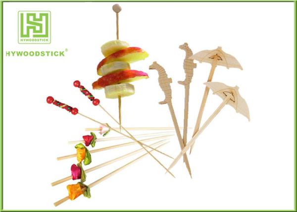 Extra Long Decorative Food Toothpicks For Appetizers Party Toothpicks Skewers