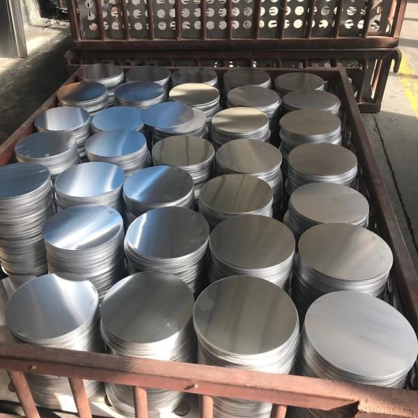 A1050 A1060 A1070 A1100 A3003 Aluminum Circles Crafts Cooking Pan Custom Size High Flatness Burr Free Edge Food Grade