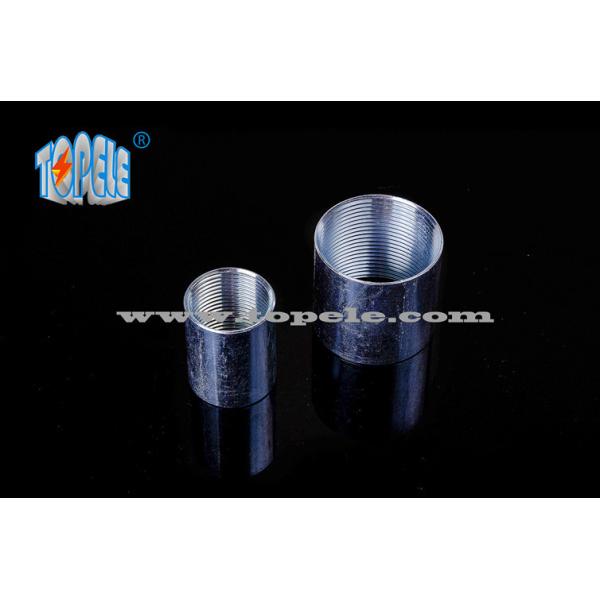 1/2 in Threaded Galvanized Steel Rigid Couplings for IMC / Rigid Conduit
