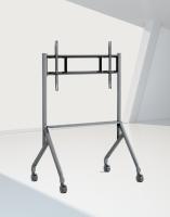 IBoard 55-86 pouces Disponible téléviseur mobile support de sol support téléviseur chariot tout-en-un affichage avec roues