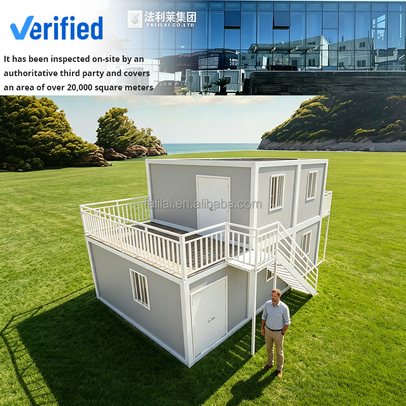 Best Glass Prefab Modern Luxury Villa Flat Pack Container House with Breathable Feature for Hotel & Restaurant Use Ready-to-Sell