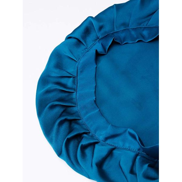 Night Sleeping 22 Momme Mulberry Silk Bonnet Smooth Many Colors