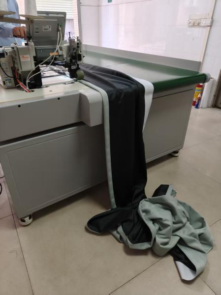 Fully Automatic Curtain Hemming Machine With Rear Fabric Clamp Curtain Hem
