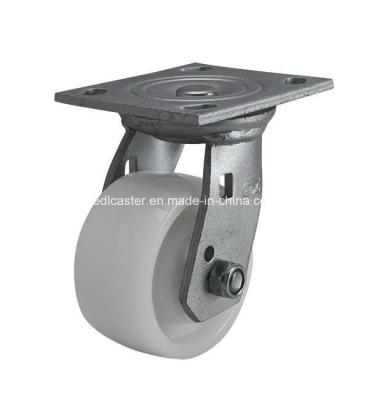 Edl Heavy 4 380kg Plate Swivel PA Caster 7014-26 para aplicações de capacidade de carga pesada