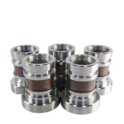 Custom CNC Machining Parts Collapsible Core Helical Spindle Nozzle and Sprue Sleeve