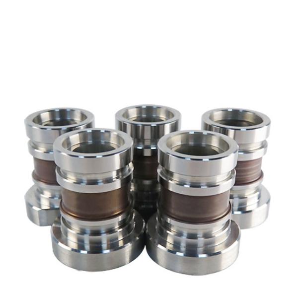 Custom CNC Machining Parts Collapsible Core Helical Spindle Nozzle and Sprue Sleeve