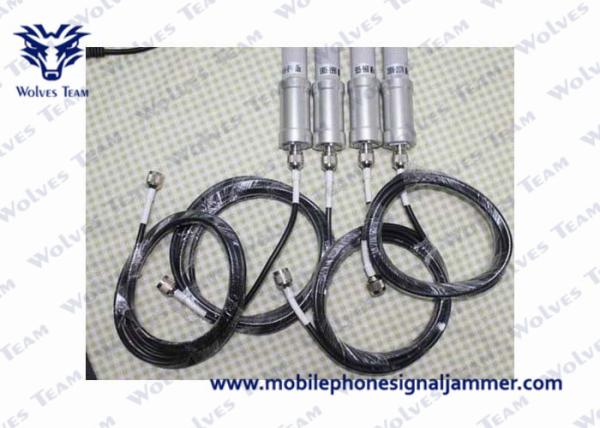 30w Portable 3 Bands GPSL1 , 2.4G, 5.8g signal Drone Jammer with Battery