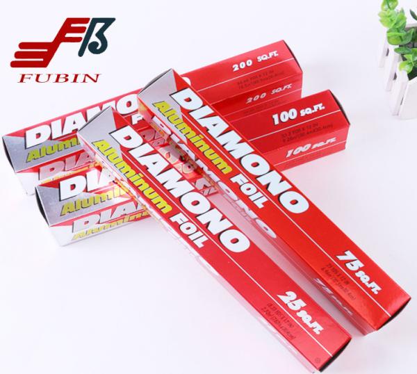 5M Length Aluminium Foil Roll For Work Home Packing Products Food Grade Aluminium Foil Household Paper