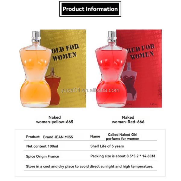 Scent Floral JEAN Classic Ladies Perfume 100ml Water of the Goddess Eau de Toilette