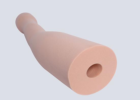 Skin Color Prosthesis Cosmetic Leg BK Foam Cover Sponge Medium Yellow