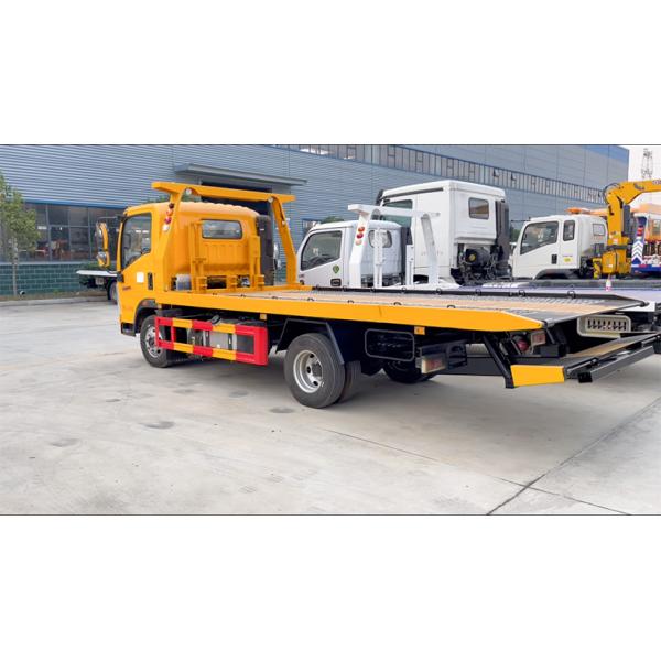 Caminhão de Wrecker da carga do leito de HOWO 4x2 5-10 TON Light Duty Commercial Trucks