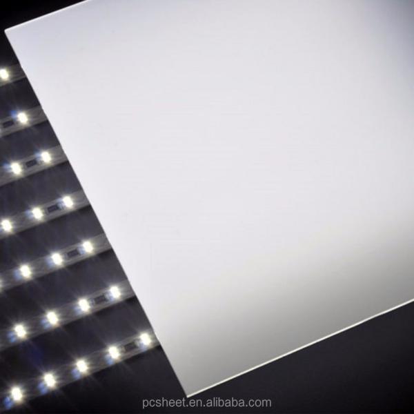 Guangdong PC Diffusion Sheet Manufacturer High Light Transmittance Special Diffusion Board for Lightbox LED