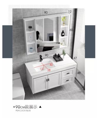 Natural Rock Slab Sink Bathroom Wash Basin Cabinet vanity Wall Hung Wash Basin With Cabinet