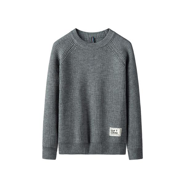 Autumn Winter Round Neck Casual Men'S Sweater S-4XL 100% cotton material