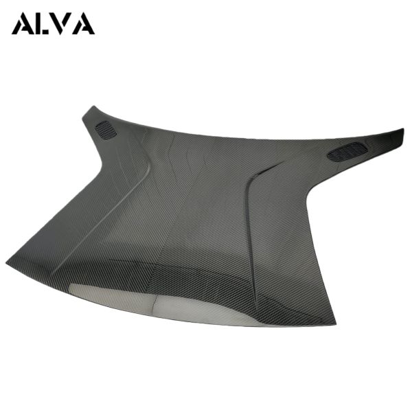 Lotus Car Fitment Dry Carbon Fiber Hood Replacement Add on Aero Body Kits for Emira Amans Design