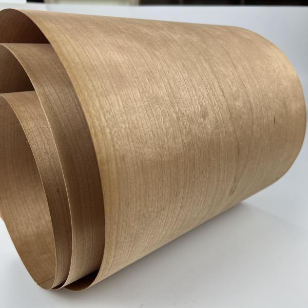 Natural North American Cherry Wood Mountain Grain Veneer A/AA Grade，100-195cm*0.45mm