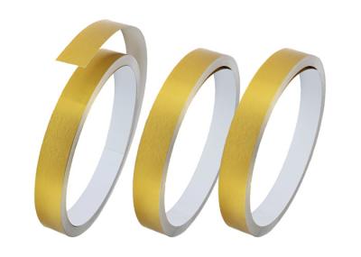 0.8MM Thickness Aluminium Trim Cap Brush Gold Coated Free Charge Return Side Material