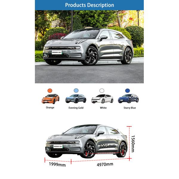 Vehículos de nueva energía sostenibles con motor de alta velocidad Coche eléctrico 100km