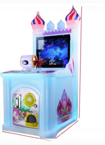 professional Video Game Coin Machine 100w Space Saving For Children