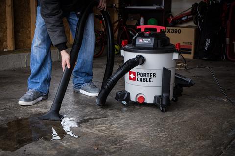 Commercial Wet Dry VAC 9 Gallon 35L Porter Cable Upright Dust Collector
