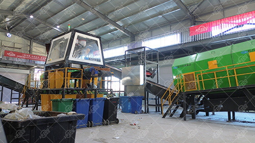 Robotic Arm For Sorting Plant Ai Sorting Machine MSW Robotic Arm Separating Line Light Waste Ai Sorting Machine