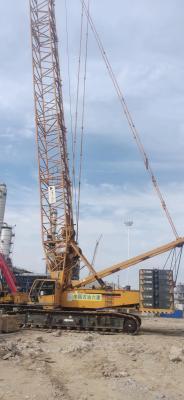 2017 Production Date XCMG Second-Hand Crawler Crane XGC260 93m Main Boom 66m Tower Jib 142t Counterweight 15000hrs Running Time
