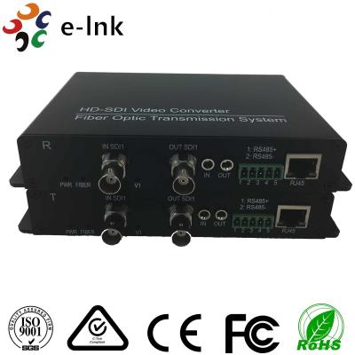 3G - SDI Hd video Sdi aos dados do conversor RS485 da fibra com ethernet de 10/100M
