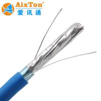 23awg Cable de communication Ethernet de type cuivre Cat6a 10G Réseau Internet UTP Cat 6e