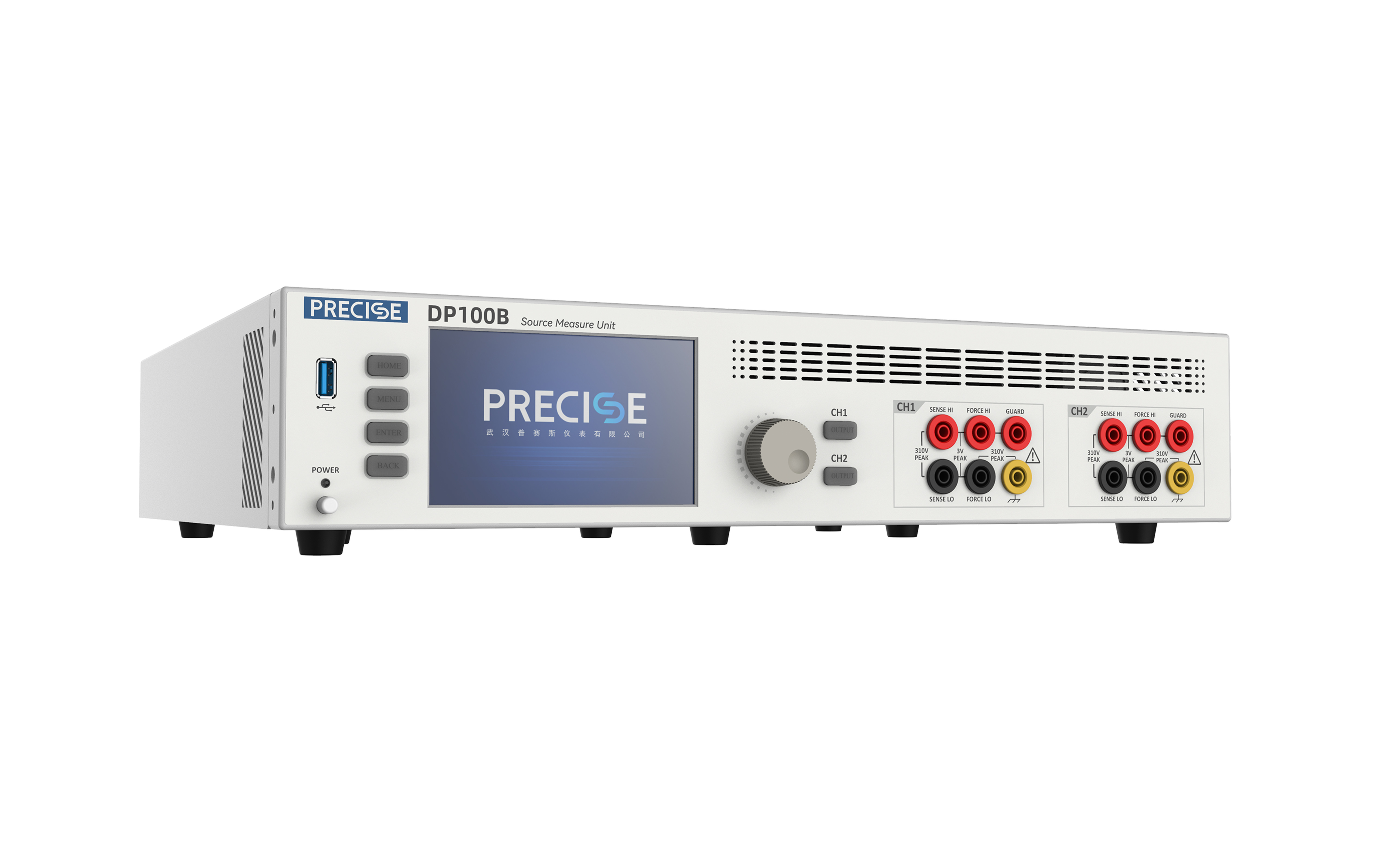 30V 30A Dual Channel Source Meter Unit DP100B With Voltage / Current Measurement