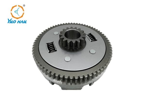 Honda NXR150  Motorcycle Clutch Housing 67 Teeth / Motorcycle Clutch Cover ADC12 Silver