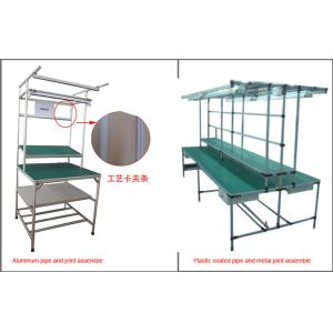 Lean Pipe Rack Workstation Industrial Workbench