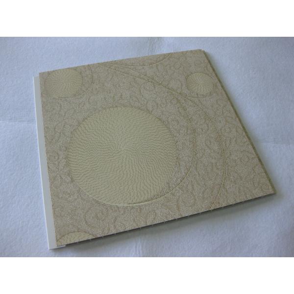 Селитебные интегрированные плитки для офиса, естественные деревянные панели потолка PVC зерна