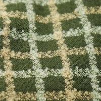La cachemira material de las lanas del paño de lujo del traje mezcló 330gsm verde de oro