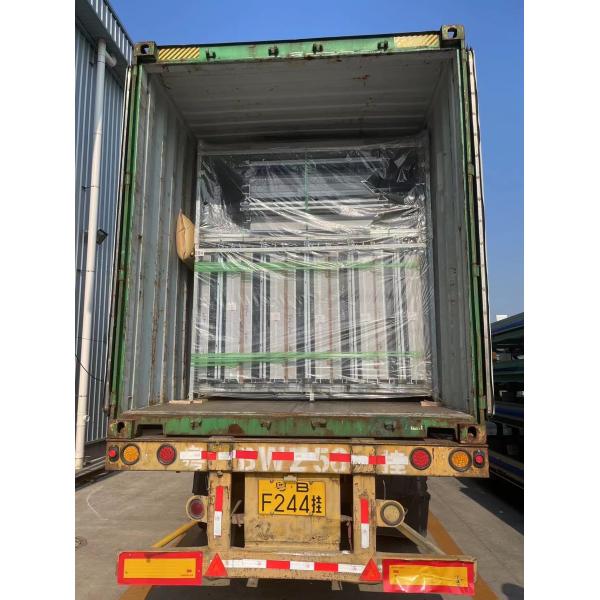 Façadas de alumínio exterior luz natural vidro parede da janela para o projeto