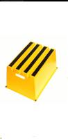 Tabouret en plastique antidérapant d'étape avec les bandes de roulement sûres pour la sécurité et la stabilité