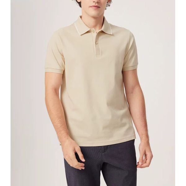Spring and Summer New Light Business Short-sleeved Casual Lapel Paul Men's POLO Shirt