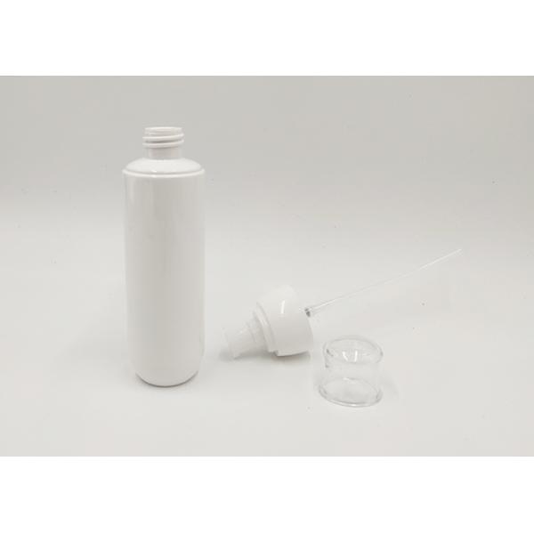 PET Plastic 30ml 100ml 120ml Custom Cosmetic Bottles White Color Body Care