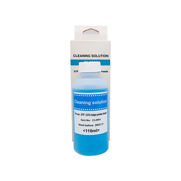 FCOLOR Newest 110ML DTF Strong Cleaning Liquid Kits Water Based Ink for Epson L1800 1390 DTF Printers Digital Printing