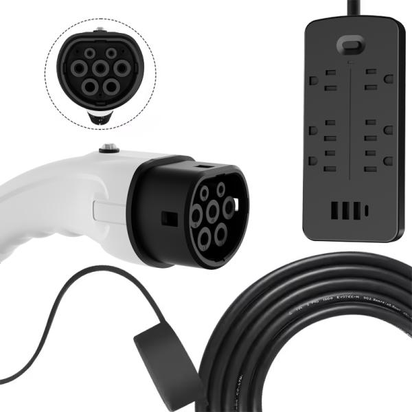 Olink Portable Electric Plug Outdoor Power 3.5KW 16A EV Discharger V2L Portable GBT EV Discharger