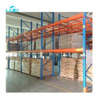 O armazenamento industrial do armazém da pálete submete a capacidade de carga 2200kgs/Level de aço inoxidável