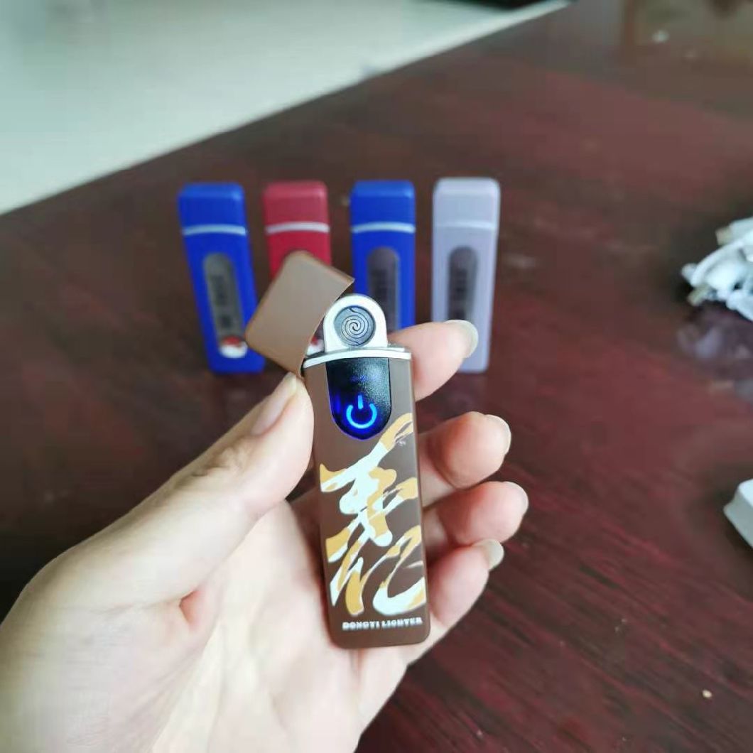USB Пластиковый сигаретный зажигалка DY-USB001 USB перезаряжаемый зажигалка