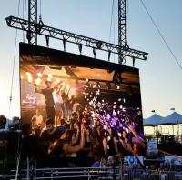 Pantalla de aluminio fundido por inyección de hierro Caja / Alquiler Comercial Exhibición LED de color completo al aire libre para publicidad en la calle y en los supermercados