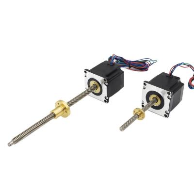Nema 23 Hybrid Linear Stepper Motor Actuator 1300/1900mN.m Lead Screw Holding Torque