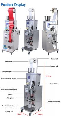 316 Hopper Multi Packing Machine Tea Bag 15ml Automatic High Speed