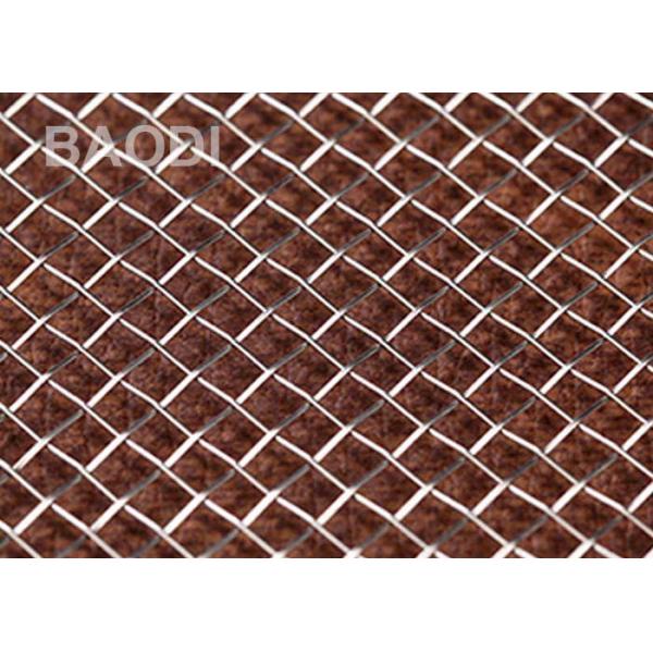 Mining Screen 304L Steel Crimped Wire Mesh Square Woven