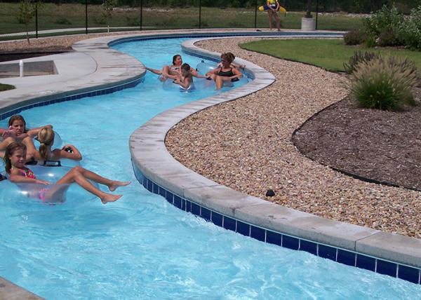 Large Rafting Lazy River Water Park / Wild Mountain Water Park PLC Control